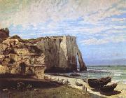 Gustave Courbet The Cliff at Etretat after the Storm (mk09) china oil painting artist